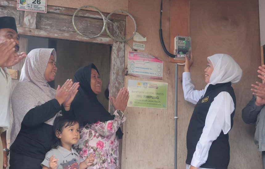 Rasio Elektrifikasi Jatim Capai 99,39%