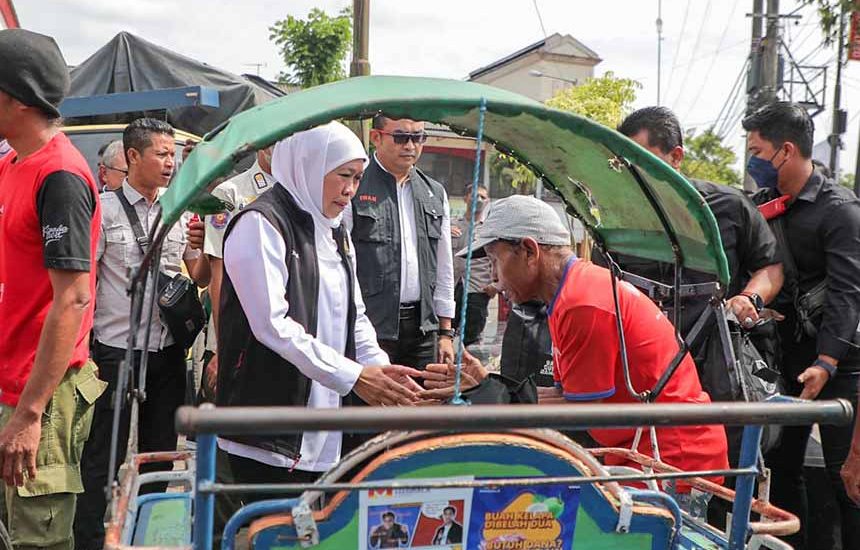 Khofifah Pastikan Stok Beras Cukup