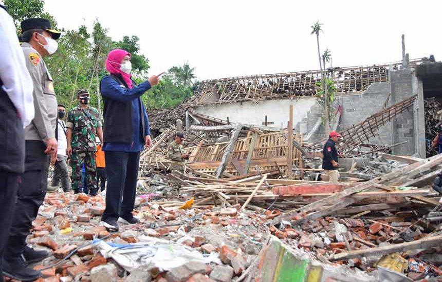 Petasan di Blitar, Khofifah : Bencana Sosial