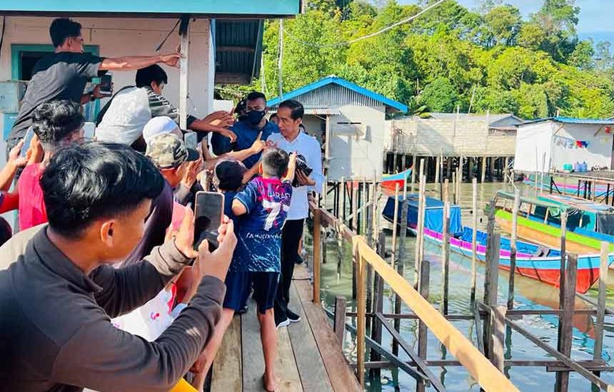 Jokowi Serap Aspirasi Nelayan Tarakan