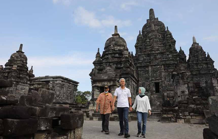Ganjar Cek Persiapan Prambanan