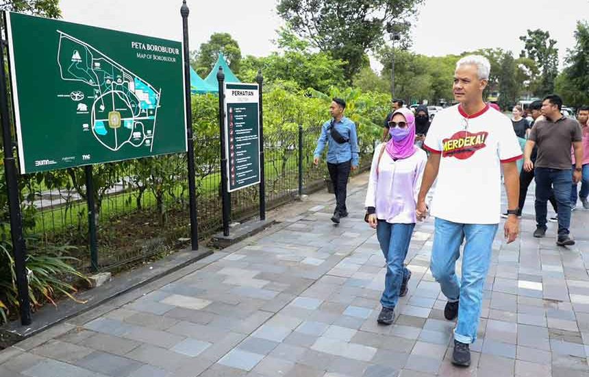Ganjar : Borobudur Siap Terima Wisatawan