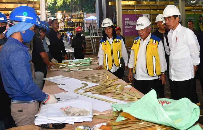 Pembangunan Istana di IKN Sesuai Rencana