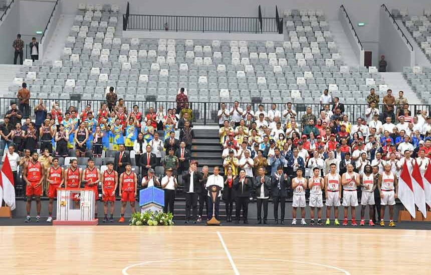 Jokowi Resmikan Indonesia Arena