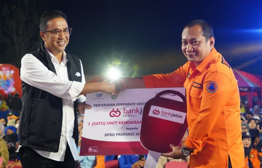 Bantuan Mobil Bank Jatim untuk BPBD