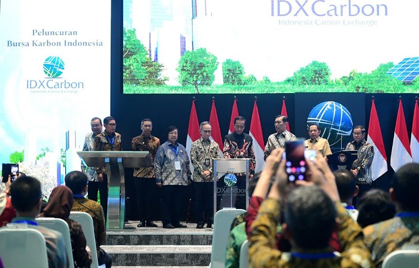 IDXCarbon Resmi Diluncurkan