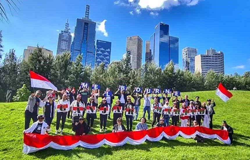 Dukungan untuk Ganjar dari Melbourne