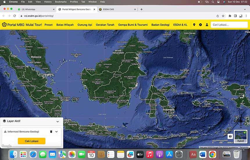 Portal Mitigasi Bencana Geologi