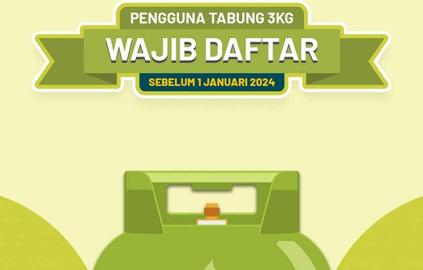 Pengguna LPG 3Kg Wajib Daftar