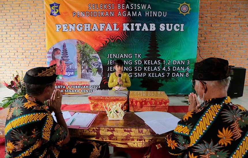 1.419 Beasiswa Penghafal Kitab Suci