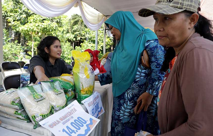 Stok Pangan di Surabaya Aman