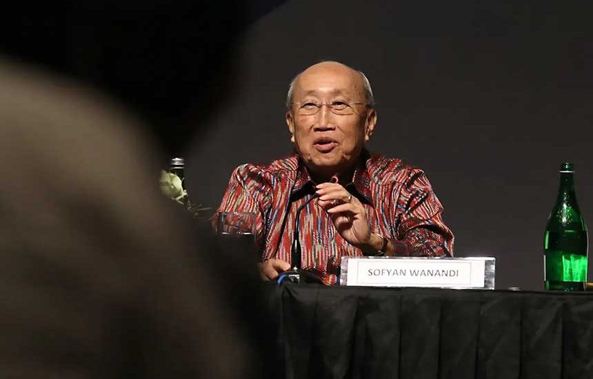Sofjan Wanandi Dukung Ganjar-Mahfud