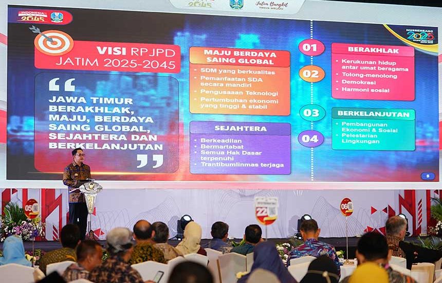 Musrenbang RPJPD 2025-2045 dan RKPD 2025 Jatim