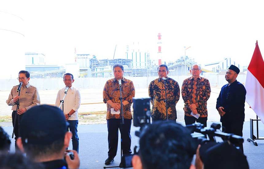 Smelter Freeport di Gresik Beroperasi