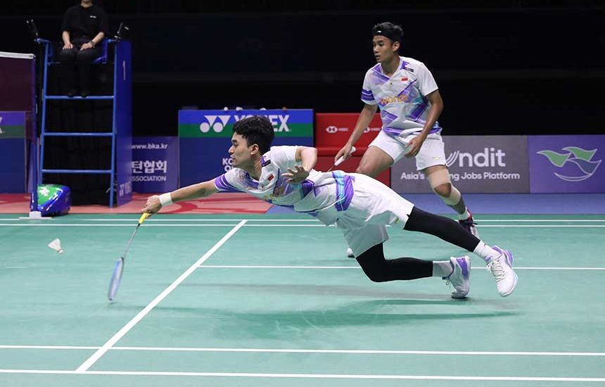 Leo/Bagas Bungkam Unggulan Korsel