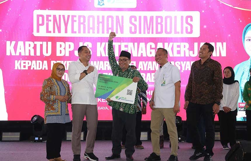 22.935 Pelayan Masyarakat Dapat BPJS Ketenagakerjaan