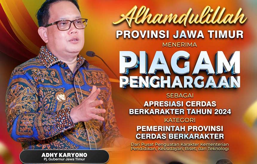 Jatim Provinsi Cerdas Berkarakter