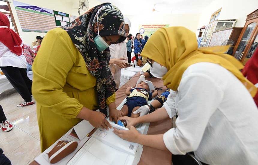 Pendampingan Keluarga Berisiko Stunting Lewat AWS
