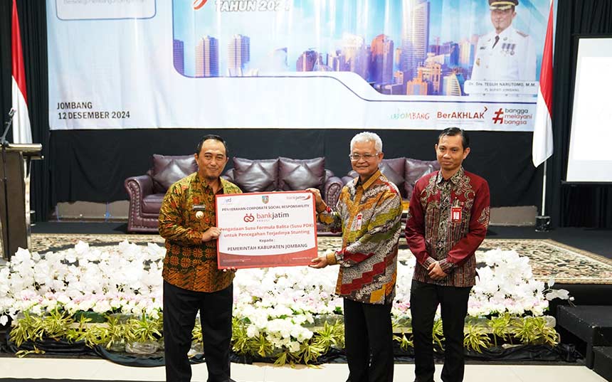 CSR Susu Formula Bank Jatim ke Jombang