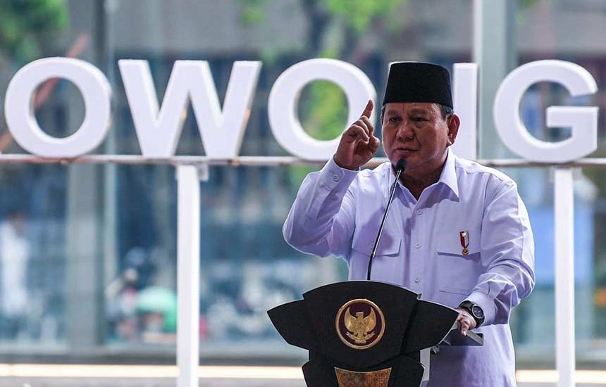 Prabowo Sampaikan Pesan Natal 2024