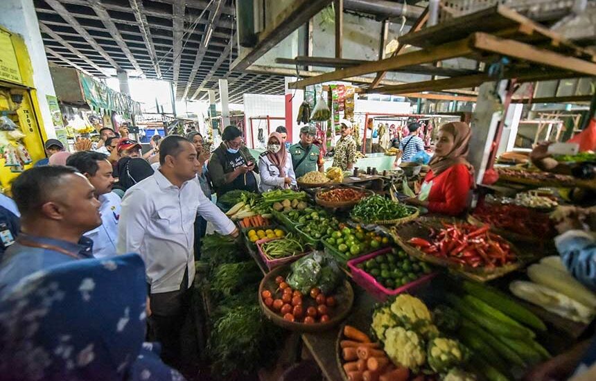 Stok Pangan di Surabaya Aman