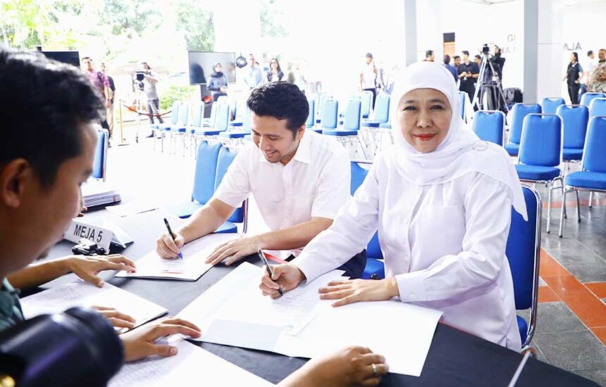 Gubernur dan Wagub Jatim Terpilih Sehat