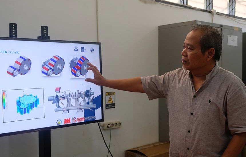 Gubes ITS Kembangkan Komponen Mesin