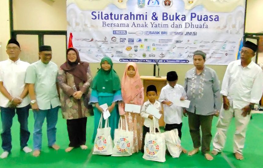 PWI Gelar Nobar dan Bukber Yatim dan Dhuafa