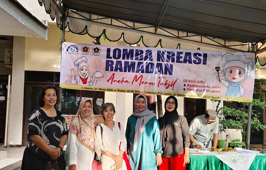 Lomba Kreasi Menu Takjil di PWI Jatim