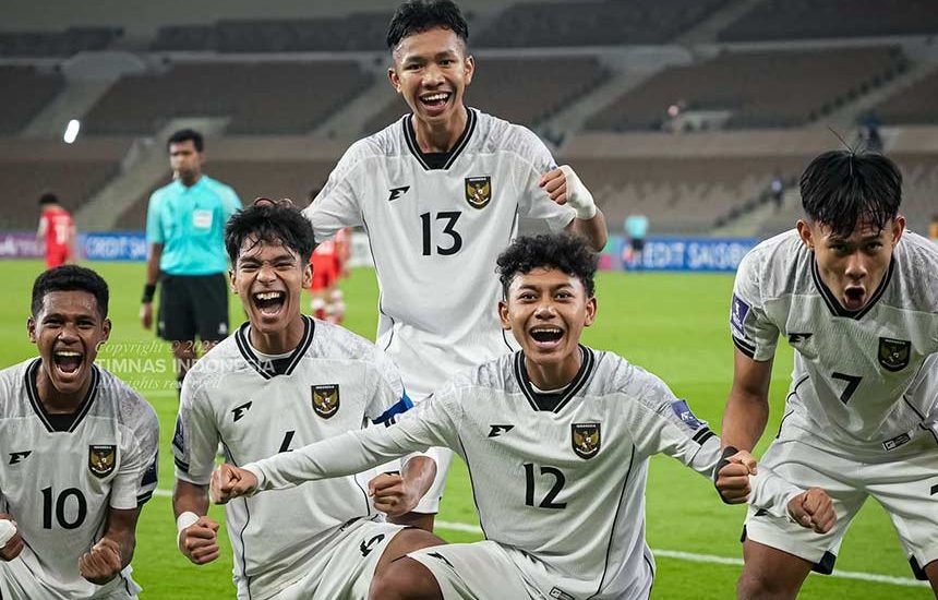 Timnas Indonesia U-17 Juara Grup