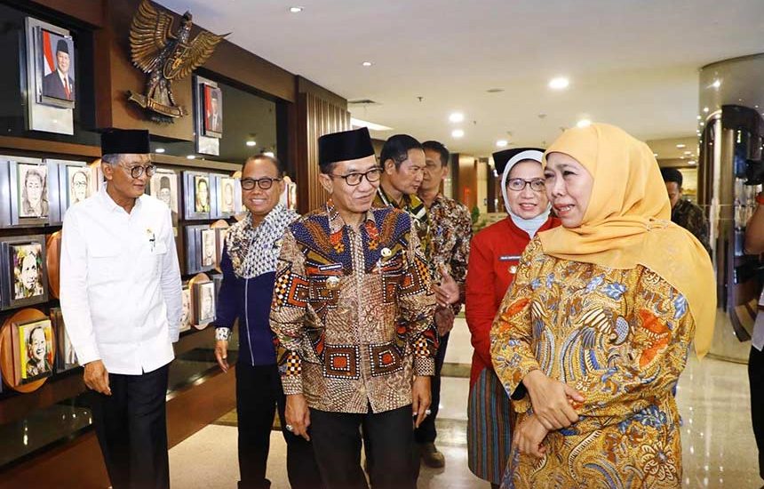 Perkuat Infrastruktur Irigasi di Jatim