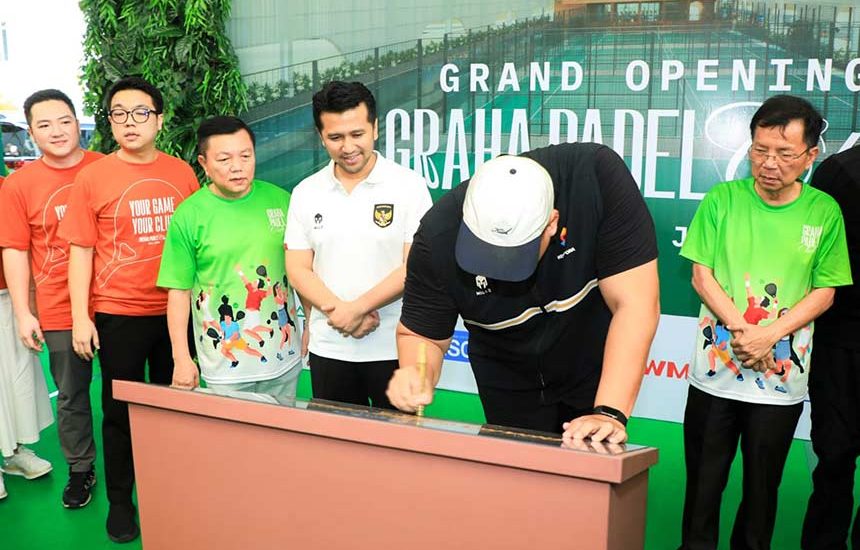 Graha Padel Club Surabaya Diresmikan