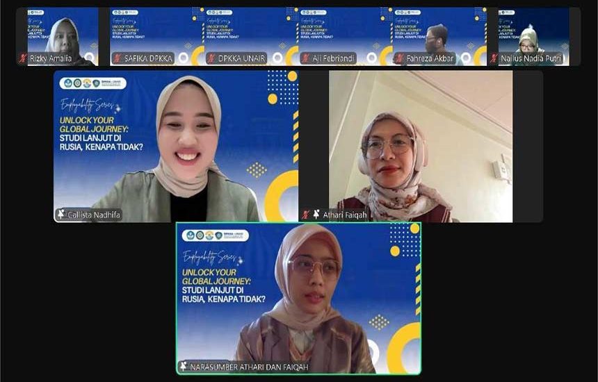 Bersahabat Raih Beasiswa Bersama di Rusia