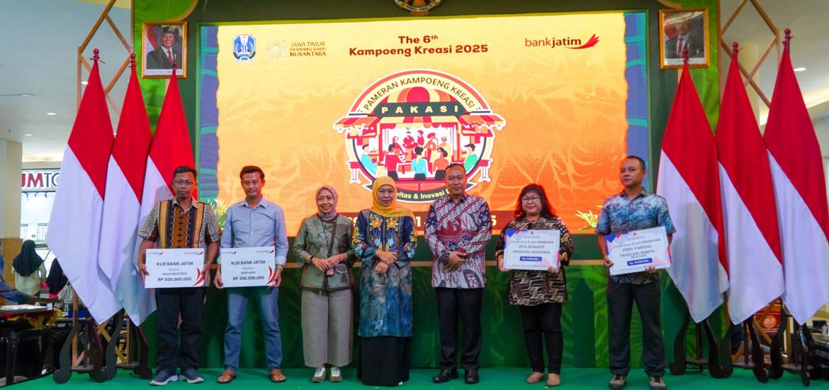 Bank Jatim Salurkan KUR di Kampoeng Kreasi 2025