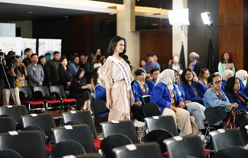 Mahasiswi Unair di Miss Indonesia 2025