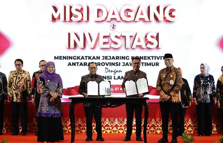 Kiprah Bank Jatim Saat Misi Dagang di Lampung