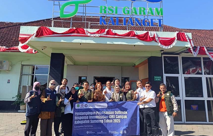 Unair Ikut Tangani KLB Campak di Sumenep