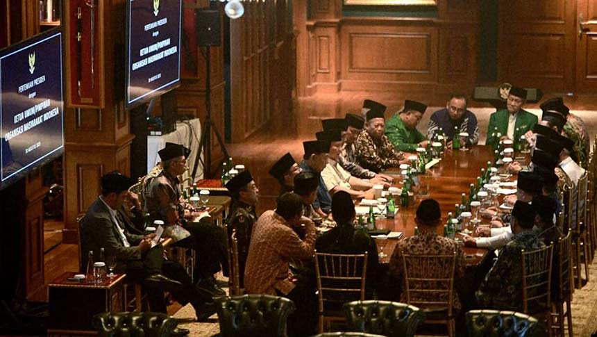 Bertemu Ormas Islam, Bahas Situasi Bangsa
