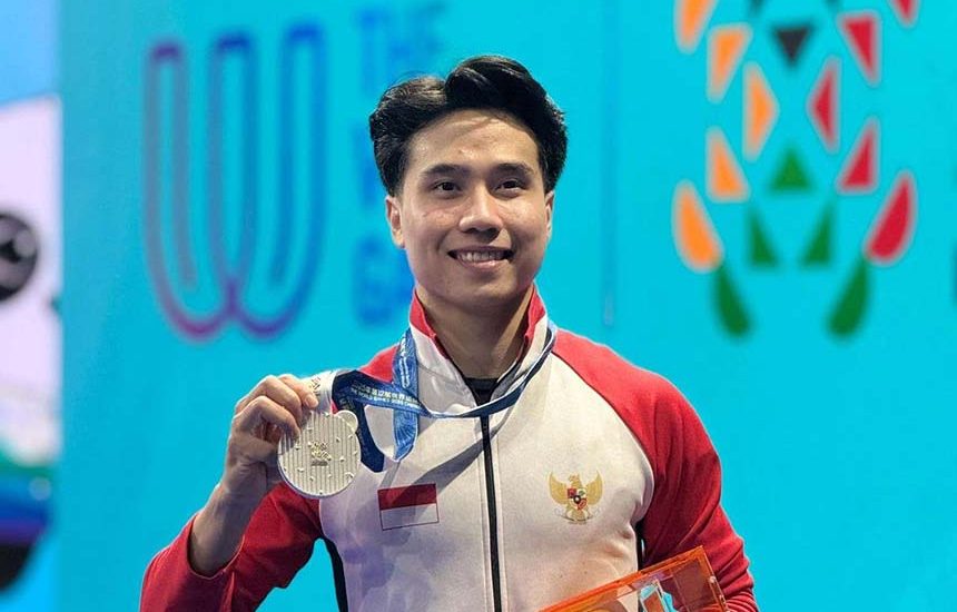 Seraf Raih Emas Kejuaraan Wushu Dunia