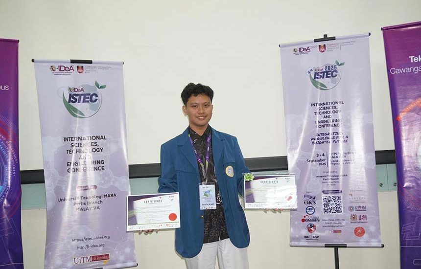Mahasiswa Unair Best Presenter Award di Malaysia
