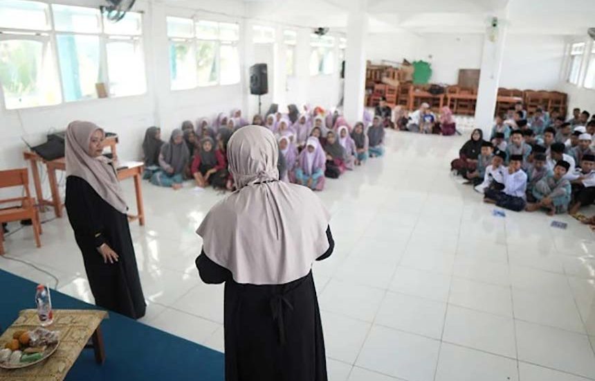 Pengmas FKM Unair di Ponpes Al-Amin Lamongan