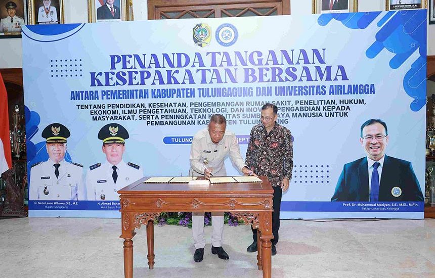 Unair – Pemkab Tulungagung Jalin Kerja Sama