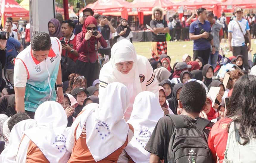 Jatim Sportiv Festival Pecahkan Rekor MURI