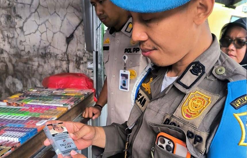 Ribuan Batang Rokok Ilegal Disita