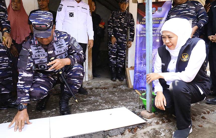 Khofifah Ungkap Pengabdian TNI Tanpa Batas