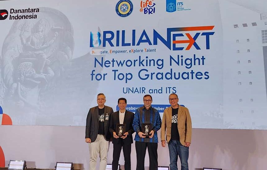 Alumni Unair Sabet Penghargaan BRI