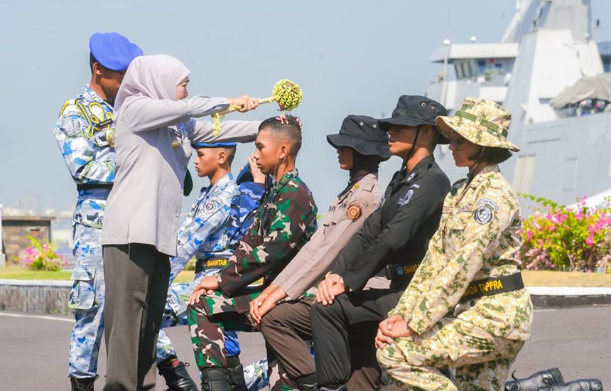 Pembaretan Kolektif SMA Negeri Taruna se-Jatim