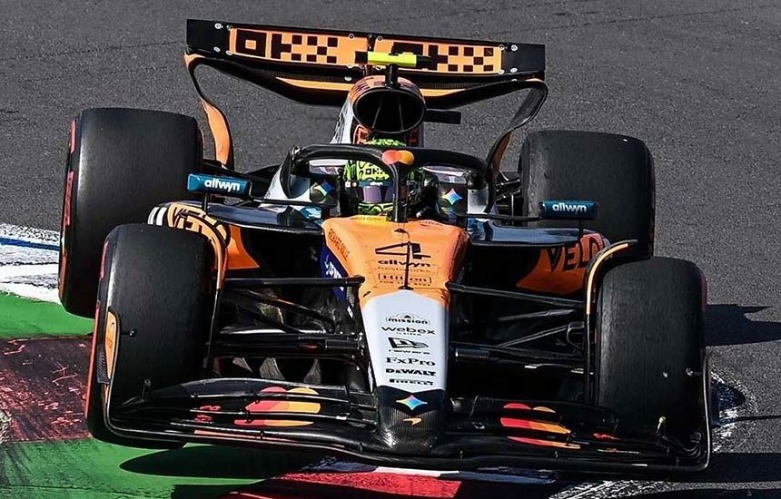 Lando Norris Menangi GP Meksiko
