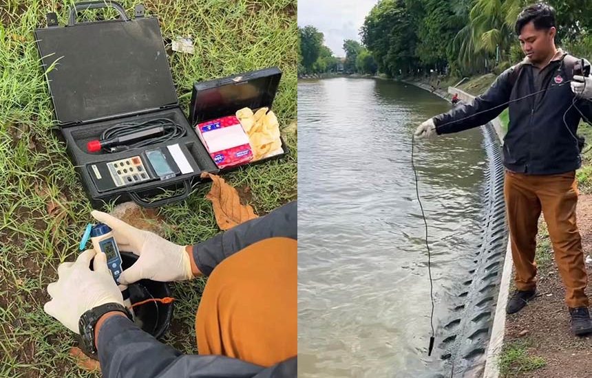 Turunnya Kualitas Oksigen di Sungai Kalimas