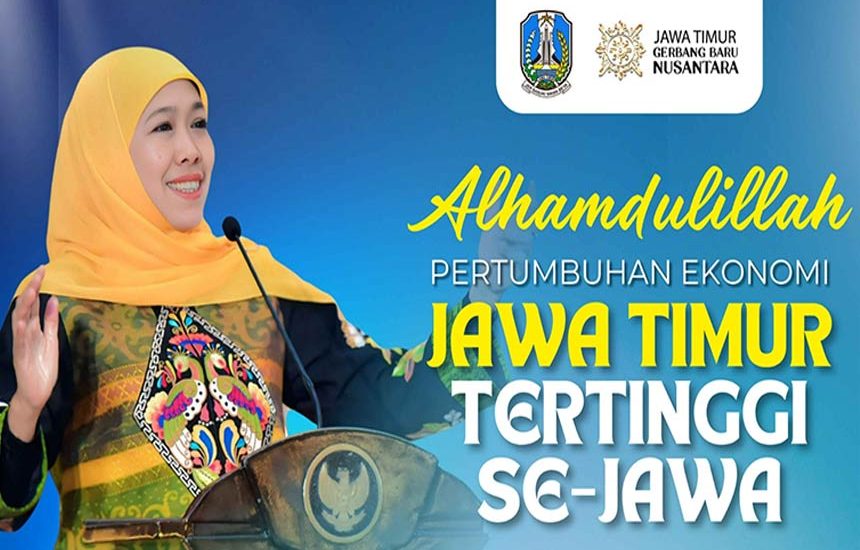 Ekonomi Jatim Tumbuh Diatas Nasional
